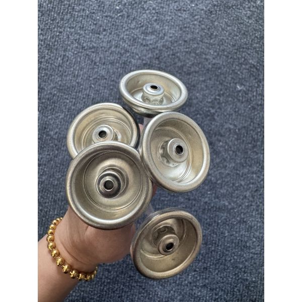 Chemical Spray Can Valve Tinplate With Screw Cap 1000ml Aerosol Refrigerant Valve
