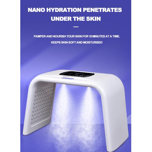 45W STANDING LED Face Mask Light Therapy for Acne Wrinkle Removal 7 Colors Red Light