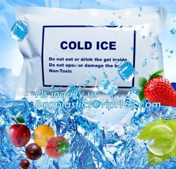 Sports Medicine Ice Bags, Flexible Ice Pack, Easy Seal Ice Cube Bags, Cool Bags & Ice Packs, First Aid Ice Pack, bagease