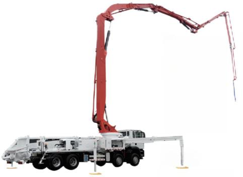 TP43RZ5 Truck Mounted Concrete Pump 43m Concrete Pump Truck Boom