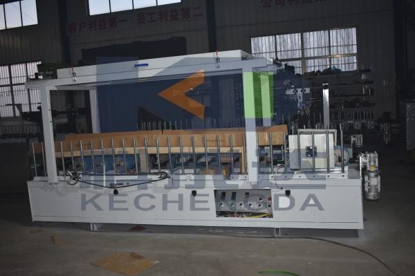 Door frame line wrapping machine