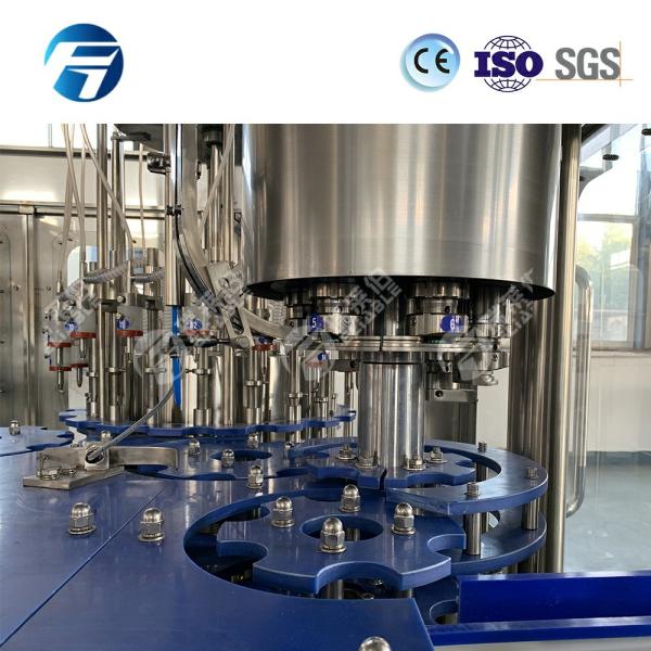 5000BPH Automatic Beer / Carbonated Drink Filling Machine For Glass Bottle