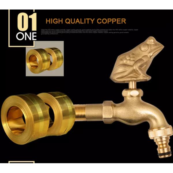 Animal Shaped Handle Antique Brass Outdoor Water Tap And Sprayer