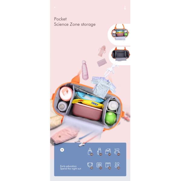 Customized Color Baby Stroller Organizer Bag for Diapers and Essentials