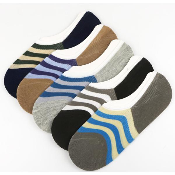 Fashion Deodorant Short Ankle Socks , Anti Bacterial Casual Cotton Ankle Socks