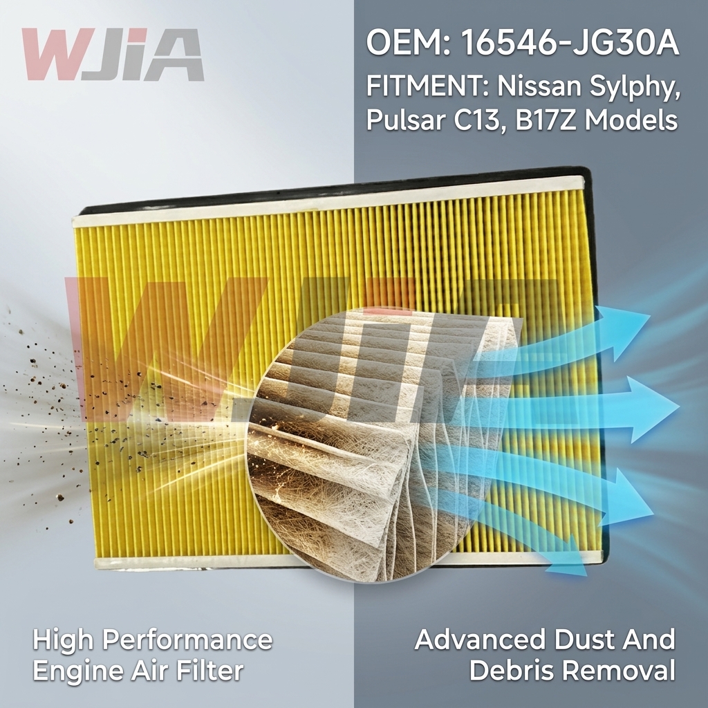 16546-JG30A Air Filter for Nissan Sylphy B17Z Pulsar C13