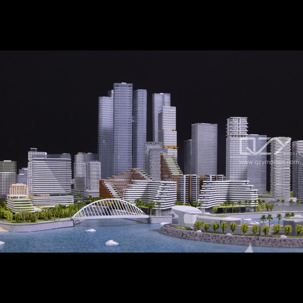 Modelos arquitectónicos en miniatura de Sri Lanka rascacielos modelo 3D 1/1250