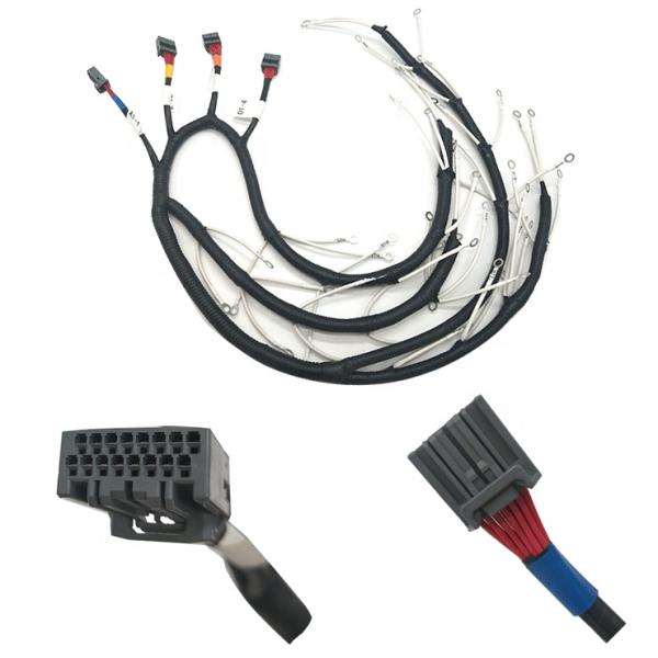 20AWG 24AWG Trailer Automotive Wiring Harness 5.3 Terminal Bellows