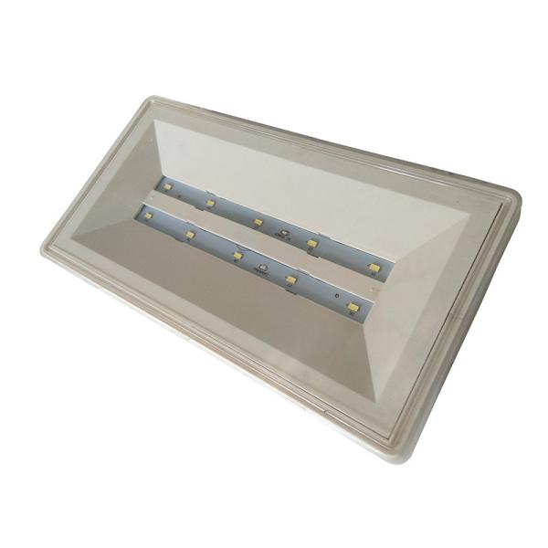 220V Maintained Waterproof LED Emergency Light IP65 ABS Casing Ni-Cd Battery L212N
