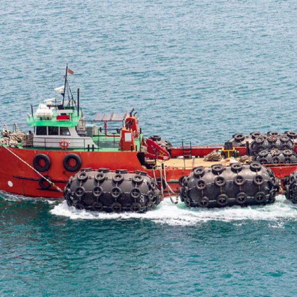 Морской док 80 кПа Йокогама Пневматический резиновый фендер Бамперы лодка