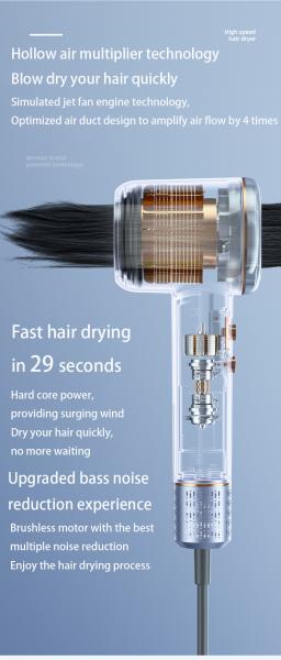 Secador de cabelo de alta velocidade para viagens ou presentes
