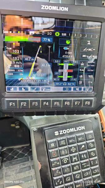 USED ZOOMLION 200 ton truck crane mobile crane Lifting Equipment Hydraulic lift Hoist Machinery
