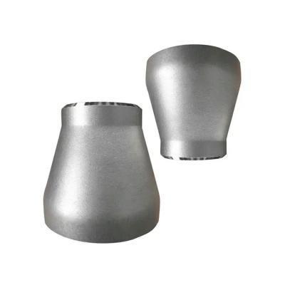 DN15 Carbon Steel Metal Pipe Fittings Black Grey Reducer Pipe Fittings