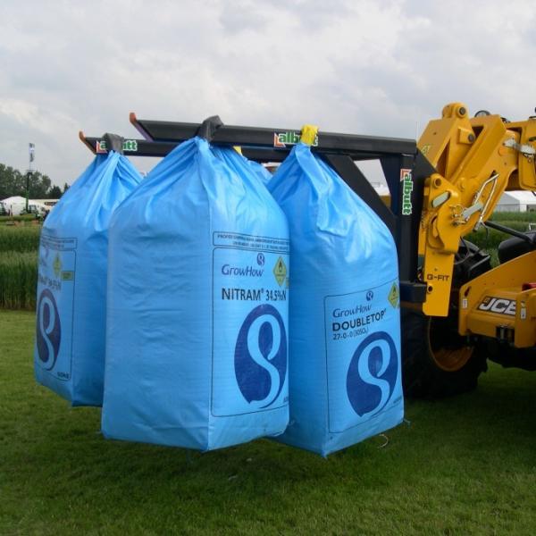 Briquettes Black Flat 1 Ton Fertilazer Fish Meal Bags 1000kg 1500kgs Fibc Bulk Bag