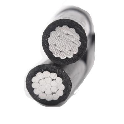 One Bare Neutral Conductor Duplex Service Drop Wire With One XLPE Insulated