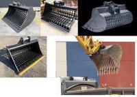1 tonne de 0,5 m3 Excavateur de travaux de construction Bouteille de squelette pour chat Hitachi Komatsu