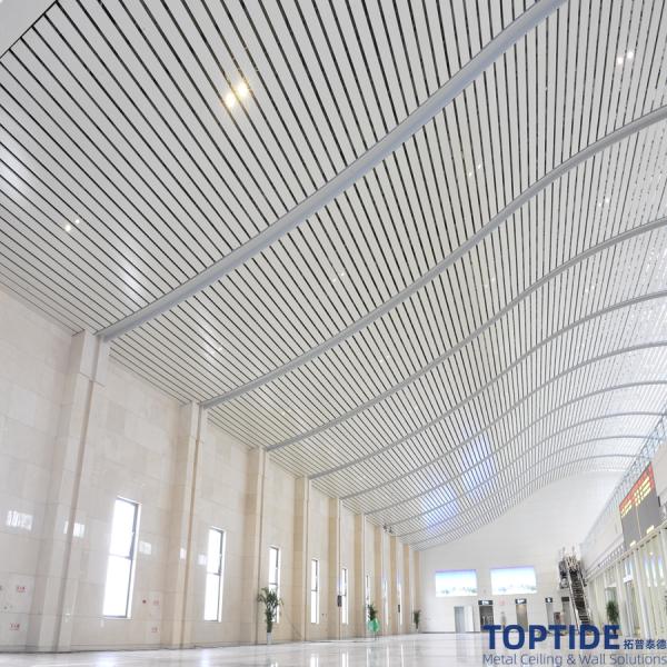 False Decorative Indoor Or Outdoor Aluminum Linear Ceiling