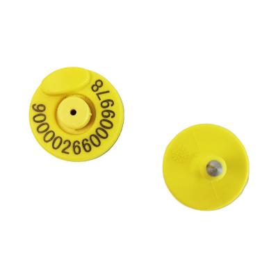 28 mm RFID Ear Tag Para T901 IEC 68-2-6 Vibração Padrão Poliéter Uretano