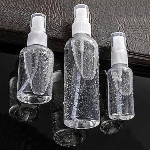 Round 100ml Pet Spray Bottle 150ml Amber Plastic Spray Bottles