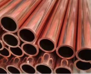 0.1mm-200mm Medical Gas Copper Pipe Custom Round Copper Tube Corrosion Resistant