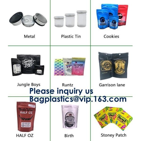 Child Resistant Exit Handle Bags Smell Proof For Legal Medicinal Products Mylor Foil k Bag