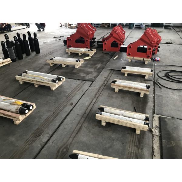High Strength Rock Hammers For Excavators 200-350 Bpm Heavy Duty Jack Hammer