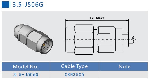Микроволна 24.5mm Макс коаксилового разъема RF мужчины нержавеющей стали PTFE