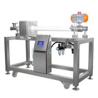 Détecteur de métaux pharmaceutique sur mesure Protection IP65 Haute vitesse de détection de 40m/min