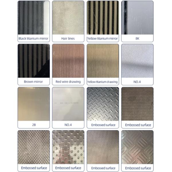 EN 304 Stainless Plain Sheet 18 Gauge Stainless Steel Sheet API Certificate