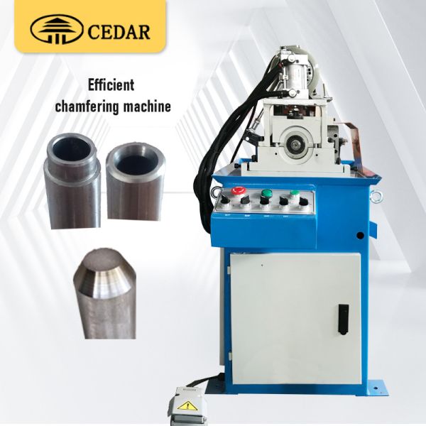 Cedar High Speed 60AC Automatic bar Chamfering Machine Efficient Chamfering Machine