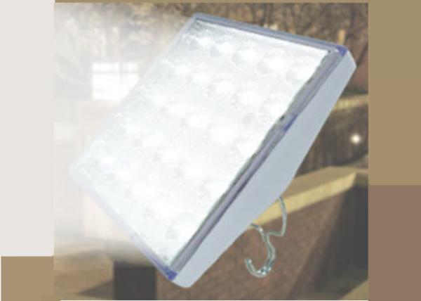 Multi Function Solar Powered Outdoor Lights 2 In 1 White 2835 SMD