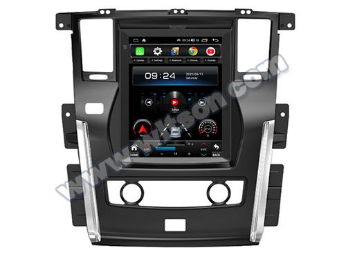9.7'' Tesla Vertical Screen For Nissan Patrol Royale Armada Y62 2010-2020 Android Car Multimedia Player