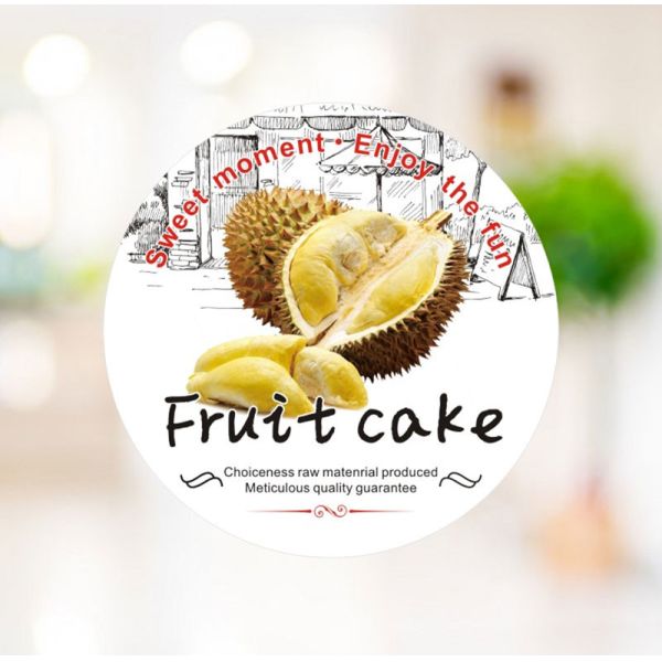 Vegetable Fruit Die Cut Kiss Cut Stickers Roll Pineapple Grape Pear Blueberry