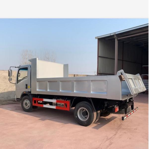 116 hp howo sand stone transport small mini remote control tipper truck