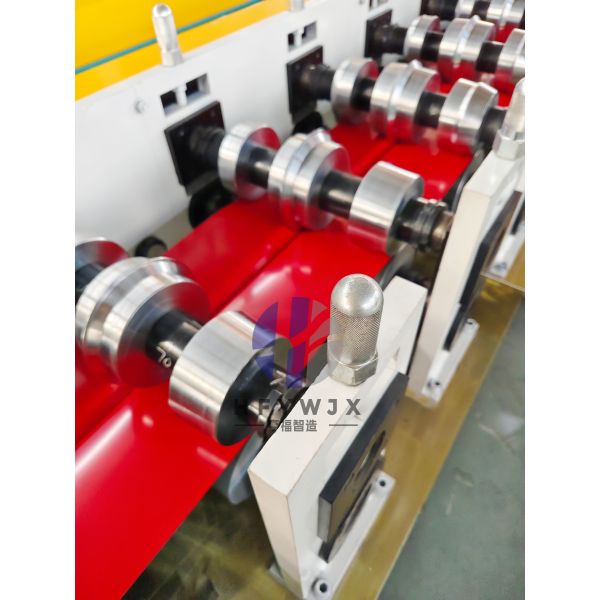 Hydraulic Shears Cutting Wall Panel Roll Forming Machine Intelligent  Wall Panel Machine