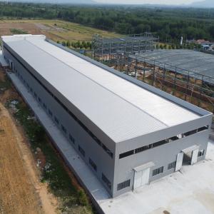 Fabricação de estruturas metálicas de aço leve/pesado pré-fabricadas