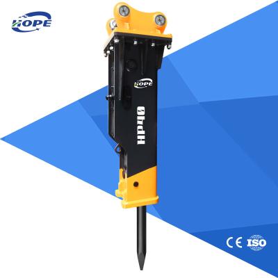 Mini Liugong Doosan Rock Excavator Breaker Attachment 4-6 Ton Custom70
