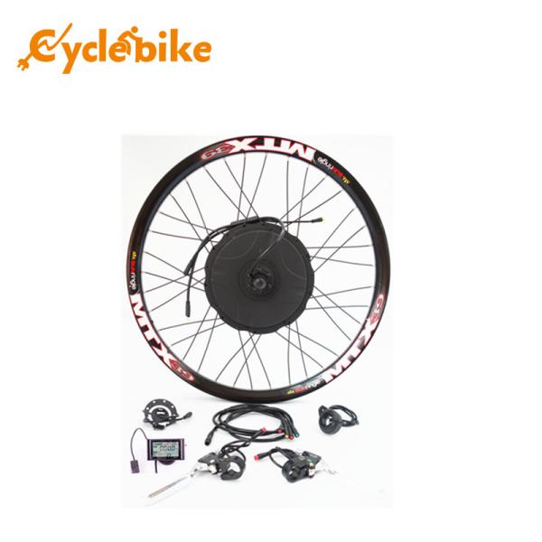 1000 W E Bike Front Hub Motor Electric Bike Kit , Motorized Bicycle Kit