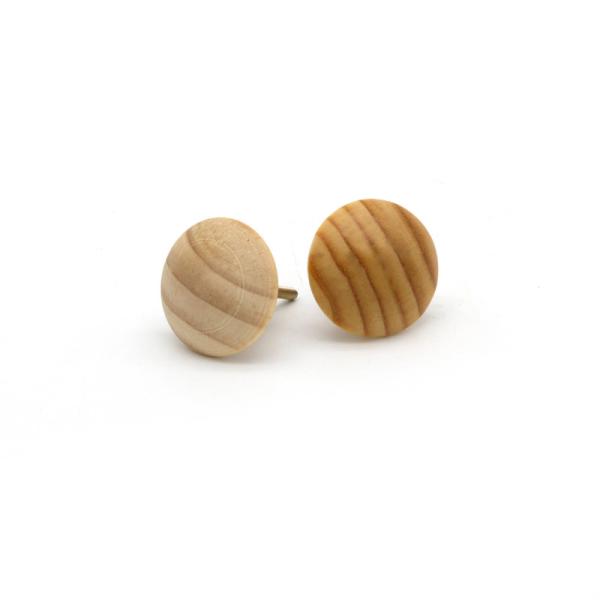 Pine wooden furniture knob wooden handle
