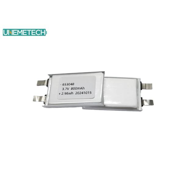 20C High Discharge Rate LiPo Battery 653048 3.7V 800mAh for RC Airplane