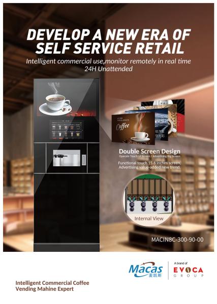 Commercial Protein Shake Coffee Vending Machine with Touch Screen