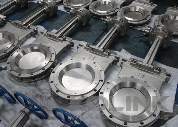 Flanged Knife Gate Valve with SS Deflection Cone 2-48 Inch