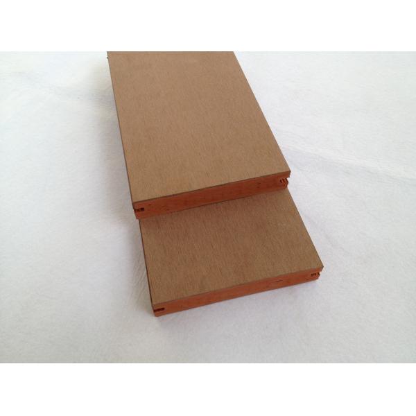 Antislip WPC Deck Flooring For Garden , Lawn , Balcony 140mm*25mm