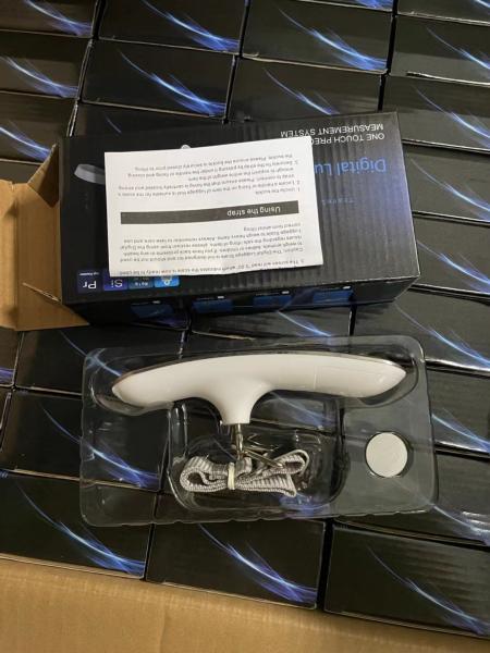 1 PIEZA Báscula de Equipaje Multifuncional para Pesar con Caja de Color con Logotipo Personalizado y 1 Batería de 3V