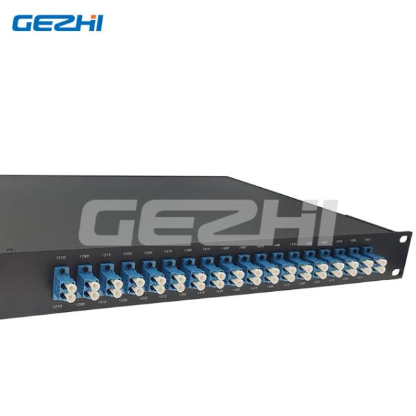 18 волоконно-оптических мультиплексоров канала CWDM дуплексное волокно в 19