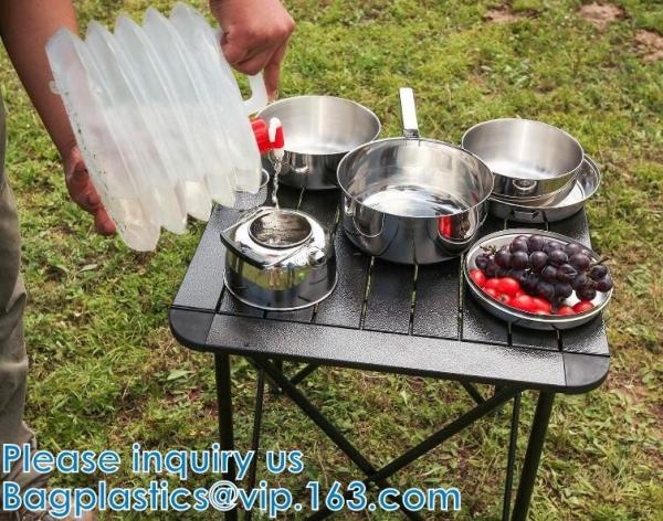 Portable Water Storage Jug, Water Carrier, Foldable Canteen, Outdoors BBQ Camping Hiking