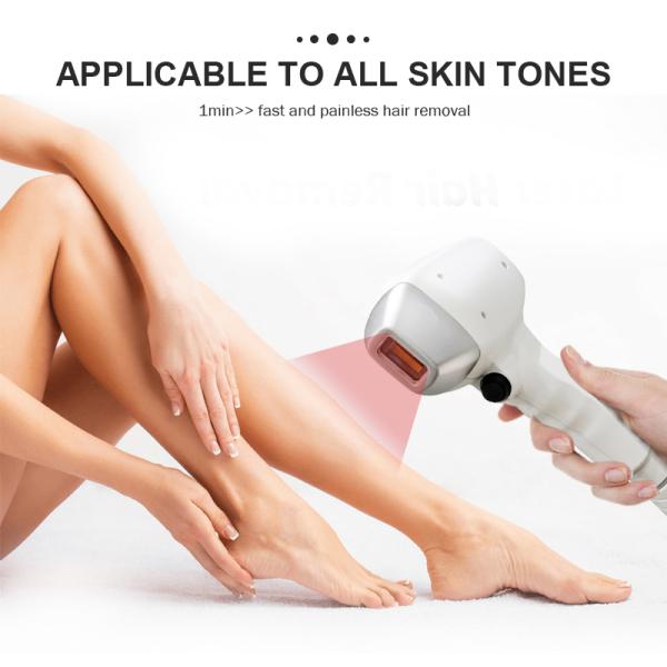 High Quality 755 810 1064 Intelligent Painless Titanium Upgrade Ice Laser Hair Device Diode Laser Hair Removal Epilation