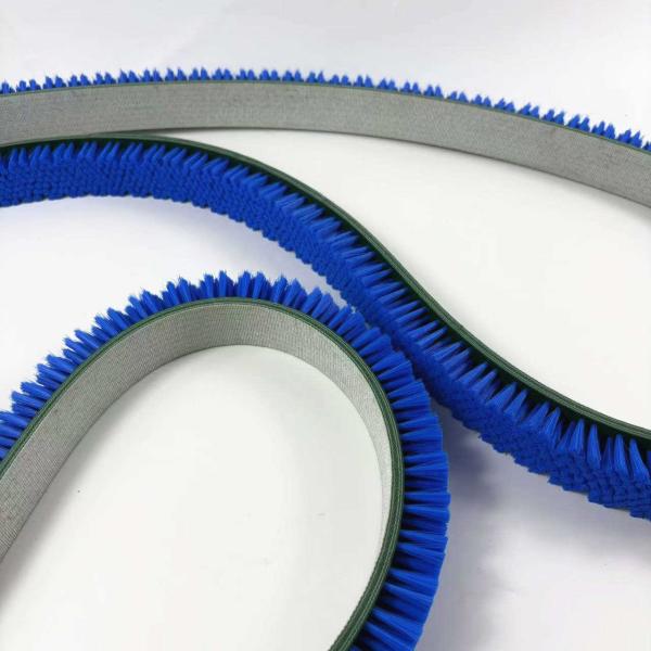 Cepillo de cinturón de nylon industrial flexible para aplicaciones de redondeo de bordes
