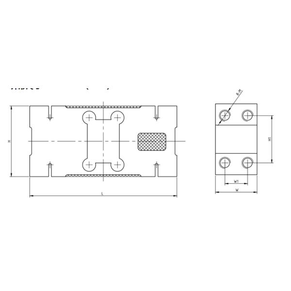 Aluminum Alloy 100kg Precision Load Cell For Platform Scale Electronic Weighing System