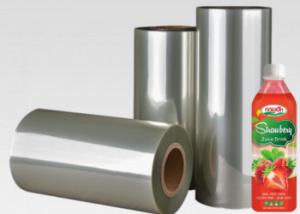 Glossy Surface CPET Heat Shrink Plastic Film For Drink Bottle Label
